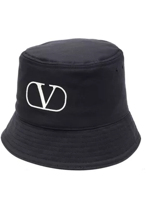 Valentino Embroidered-logo bucket hat
