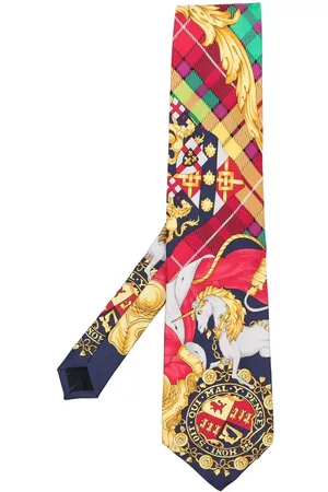 Versace Pre-Owned 1990s graphic-print silk tie