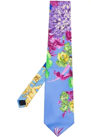 Versace Pre-Owned 1990s floral-print silk tie