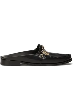 Dolce & Gabbana Visconti leather slippers