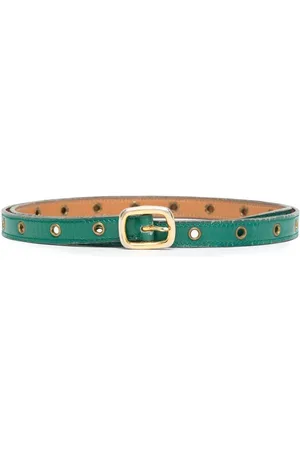 Hermès 1990s skinny design buckled belt