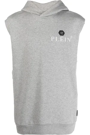 Philipp Plein Hexagon sleeveless hoodie