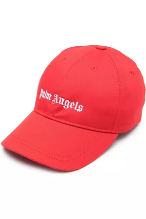 Palm Angels Logo-embroidered baseball cap