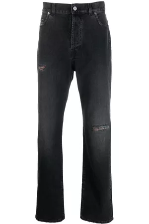 Missoni Distressed straight-leg jeans