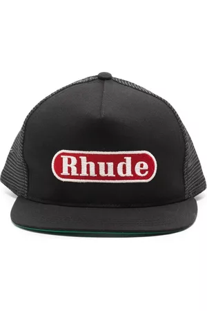 Rhude Logo-patch trucker cap