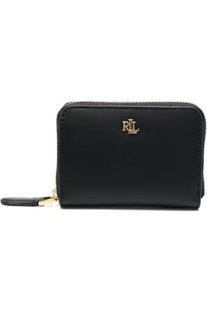 Ralph Lauren Logo-plaque leather wallet