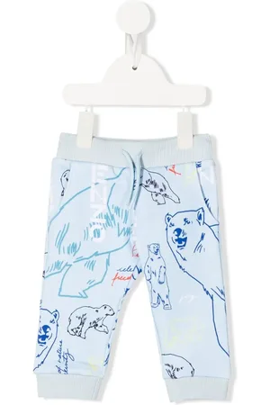 Kenzo Logo-print knitted track pants