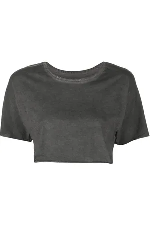 ISAAC SELLAM EXPERIENCE Raw-hem crop top