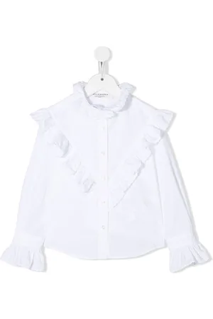 PHILOSOPHY DI LORENZO SERAFINI Ruffled long-sleeved blouse
