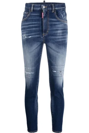 Dsquared2 High-waisted slim-cut jeans
