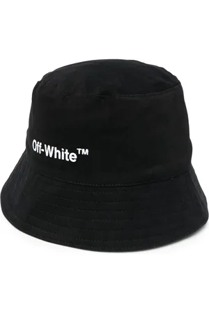 OFF-WHITE Helvetica logo-print bucket hat