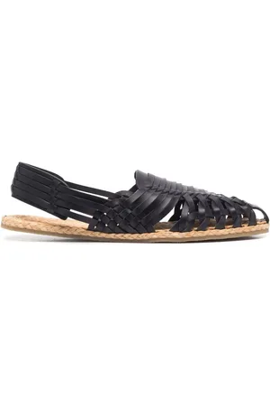 Saint Laurent Interwoven-design espadrilles