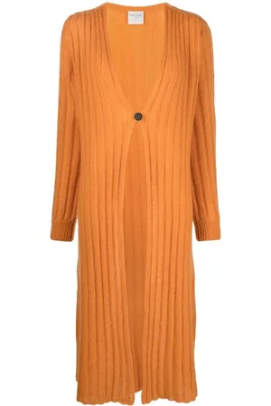 Orange color cheap coat