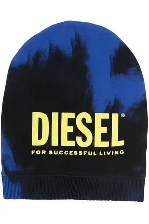 Diesel Logo embroidered beanie hat