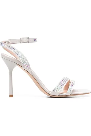 Liu Jo Crystal-embellished 105mm heel sandals