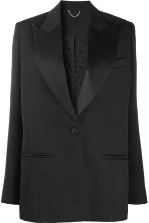 MAGDA BUTRYM Satin lapel blazer