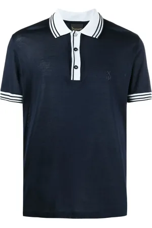 BILLIONAIRE Logo-jacquard polo shirt