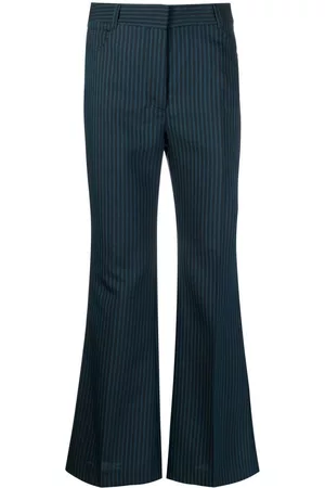 Stella McCartney Striped flared trousers