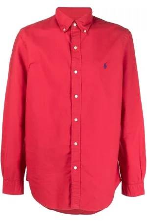 Ralph Lauren Logo-embroidered cotton shirt