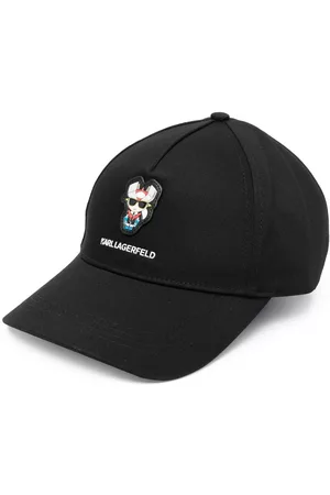 Karl Lagerfeld Logo-patch baseball cap