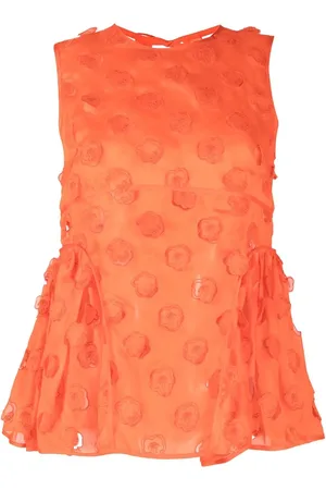 Cecilie Bahnsen Farzana floral top