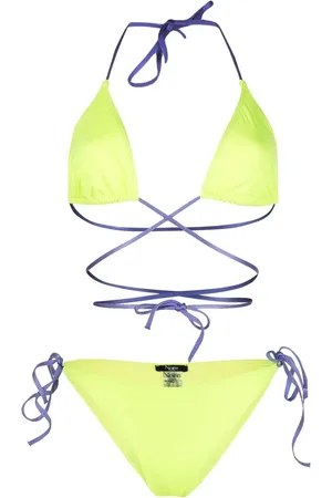 Noire Swimwear Tanning wraparound bikini