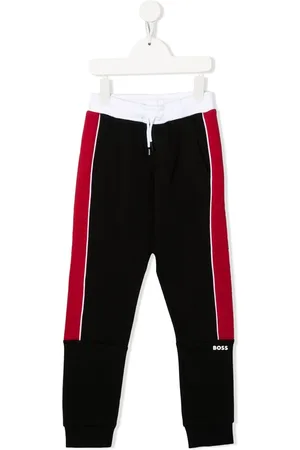 HUGO BOSS Side-stripe track pants
