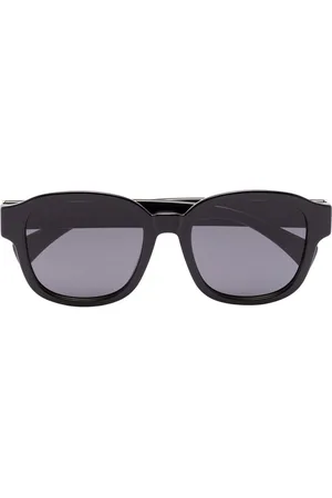 Gucci Logo-detail square-frame sunglasses