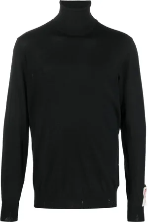 Golden Goose Logo roll-neck jumper
