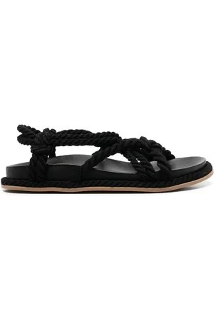 ULLA JOHNSON Suri twisted rope sandals