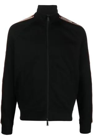 Dsquared2 Embroidered-logo zip-up sweatshirt