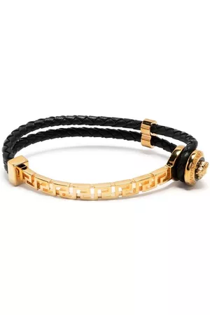 Versace Greek key rope bracelet