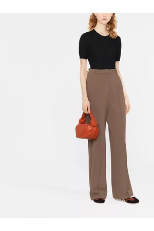 Wolford Short sleeve ribbed-knitted top