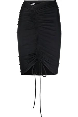 Balenciaga Gathered stretch mini skirt