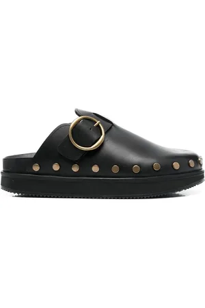 Isabel Marant Stud-embellished leather mules