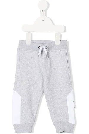 HUGO BOSS Side logo-print detail track pants