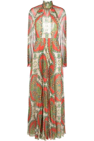 Etro Paisley-print pleated dress