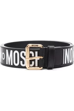 Moschino Logo-print buckle belt