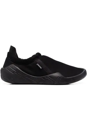 Stone Island Logo-patch slip-on sneakers