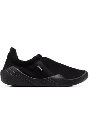 Stone Island Logo-patch slip-on sneakers