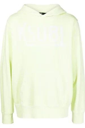 KSUBI Logo-print cotton hoodie