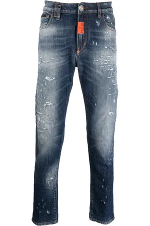 Philipp Plein Straight-leg denim jeans