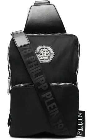 Philipp Plein Hexagon logo plaque shoulder bag
