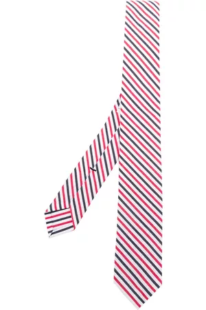 Thom Browne Seersucker stripe tie