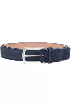 Z Zegna Buckle-fastening leather belt