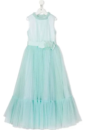 Marchesa Notte Tulle-overlay dress