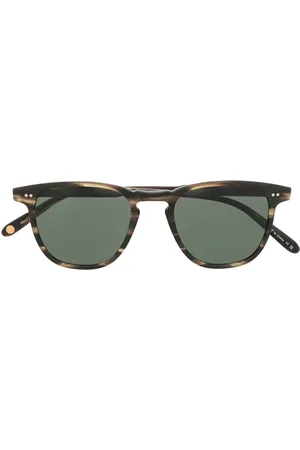 GARRETT LEIGHT Tortoiseshell-frame design sunglasses