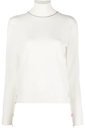 Maison Margiela Work-In-Progress high-neck jumper