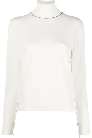 Maison Margiela Work-In-Progress high-neck jumper