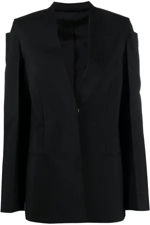 Givenchy Collarless single-breasted jacket